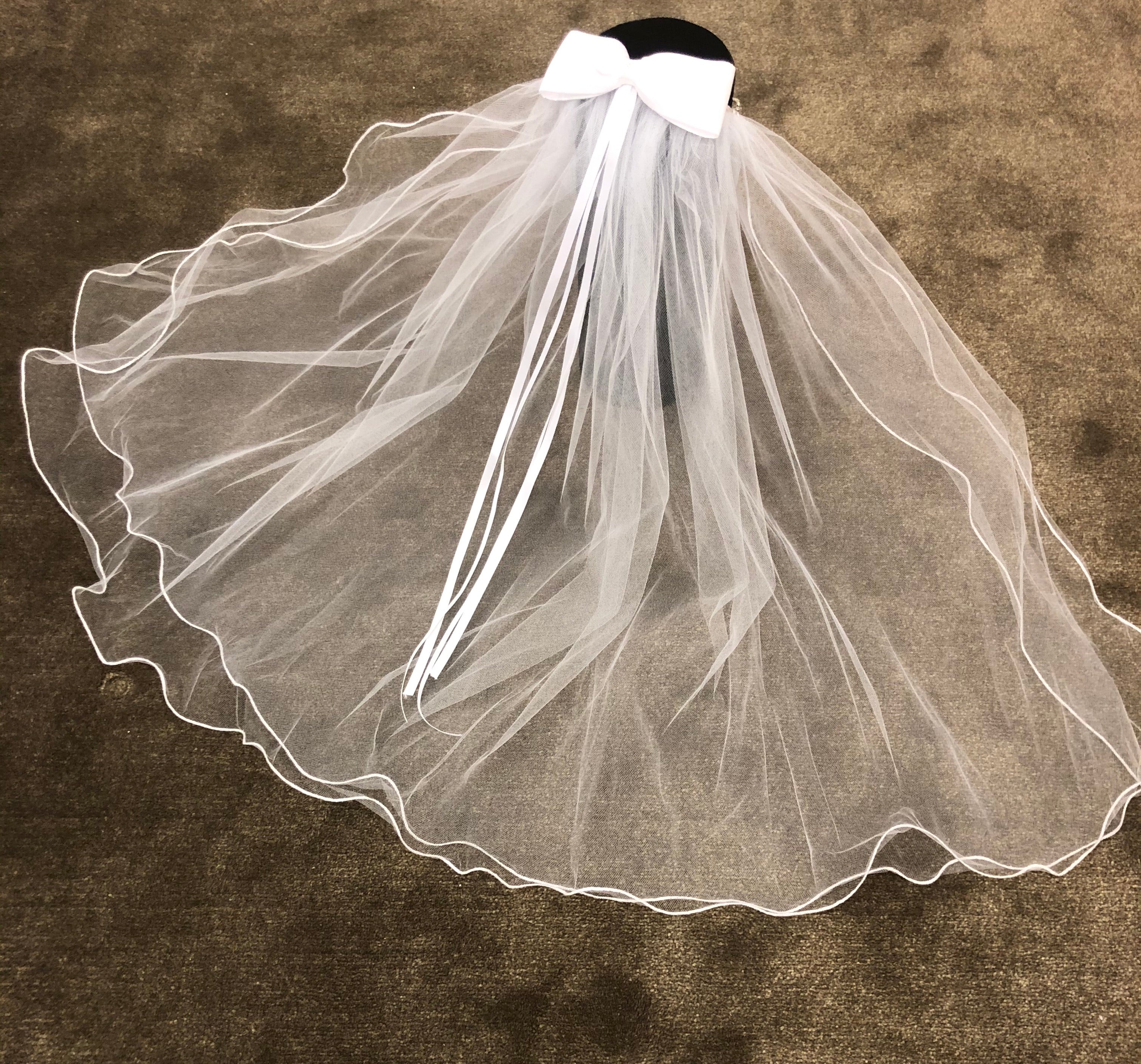 Crystal Tiara Veil